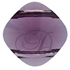 SWAROVSKI 5180 Double Hole Square Bead 14mm Amethyst